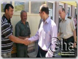 Ermenek Kaymakam Kasabamz Ziyaret Etti
